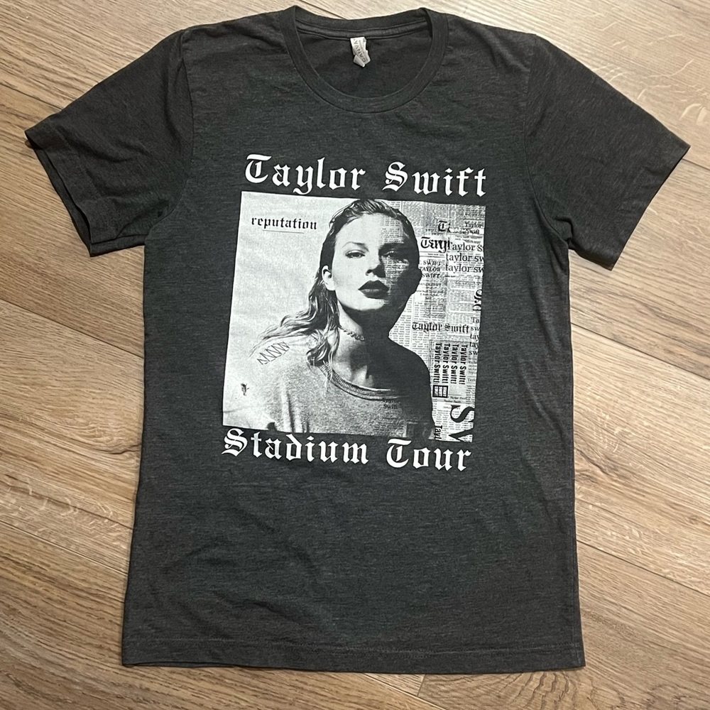 Taylor Swift Repuation Tour Gray T-Shirt